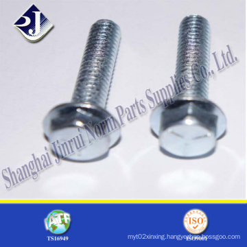 Alloy Steel Zinc Plated Flange Bolt for Automobile (DIN6921)